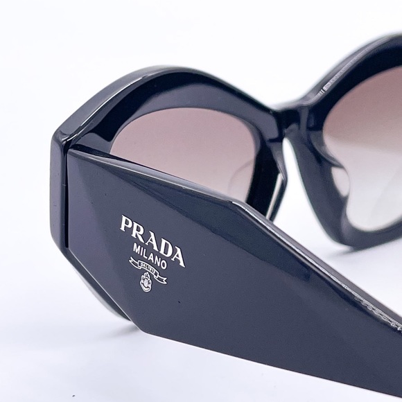 NEW PRADA PR07YS 1AB0A7 WOMEN’S SUNGLASSES PRADA SPR 07Y BLACK PRADA PR 07YSF - Picture 9 of 12